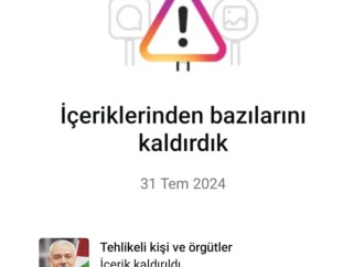 Meta Haniyənin paylaşımlarına senzura tətbiq edir