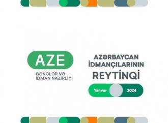 Gənclər və İdman Nazirliyi idmançıların reytinq cədvəlini açıqlayıb