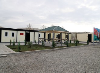 Zakir Həsənov və Hikmət Mirzəyev şərti sərhəd istiqamətində xidmət edən hərbi qulluqçularla görüşüblər