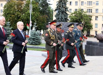 Zakir Həsənov Belarusda keçirilən tədbirlərdə iştirak edib