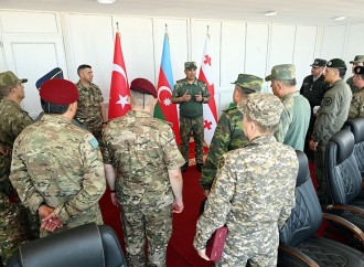 Qafqaz Qartalı - 2024 təliminin “Yüksək Səviyyəli Müşahidəçi Günü” keçirilib