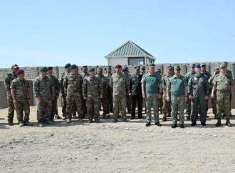 Qafqaz Qartalı - 2024 təliminin “Yüksək Səviyyəli Müşahidəçi Günü” keçirilib