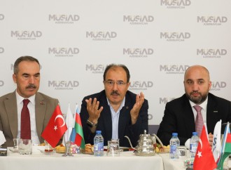 MÜSİAD Ankara heyəti MÜSİAD Azərbaycan dərnəyini ziyarət edib
