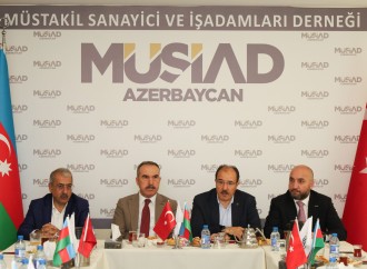 MÜSİAD Ankara heyəti MÜSİAD Azərbaycan dərnəyini ziyarət edib