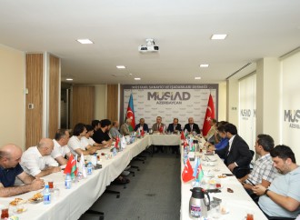 MÜSİAD Ankara heyəti MÜSİAD Azərbaycan dərnəyini ziyarət edib