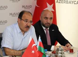 MÜSİAD Ankara heyəti MÜSİAD Azərbaycan dərnəyini ziyarət edib