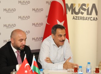 MÜSİAD Ankara heyəti MÜSİAD Azərbaycan dərnəyini ziyarət edib