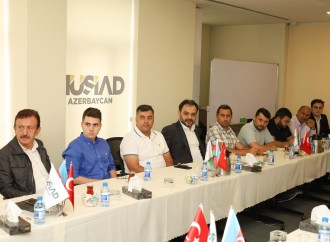 MÜSİAD Ankara heyəti MÜSİAD Azərbaycan dərnəyini ziyarət edib