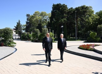 Prezident İlham Əliyev Bakıda əsaslı şəkildə yenidən qurulan Nərimanov parkının açılışında iştirak edib