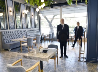 Prezident İlham Əliyev Bakıda əsaslı şəkildə yenidən qurulan Nərimanov parkının açılışında iştirak edib