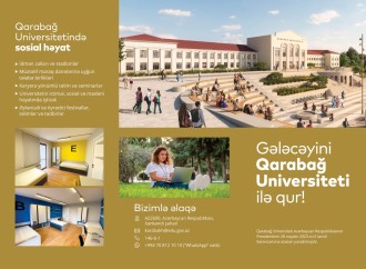 Qarabağ Universitetinin bukleti hazırlanıb