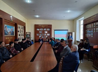 Qusarda “Şəhidlər ölməz – Vətən bölünməz” mövzusunda dəyirmi masa keçirilib