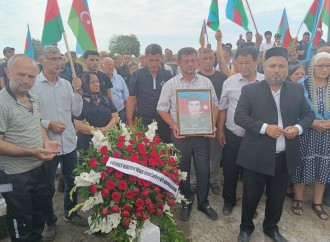 Şəhid Muğan Əliyev 32 il sonra Füzulidə torpağa tapşırılıb