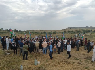 Şəhid Muğan Əliyev 32 il sonra Füzulidə torpağa tapşırılıb