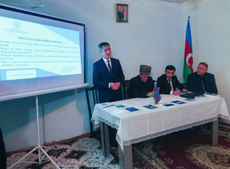Siyəzəndə din xadimləri ilə 2023-cü ilin yekunlarına və qarşıda duran vəzifələrə həsr edilmiş müşavirə keçirilib