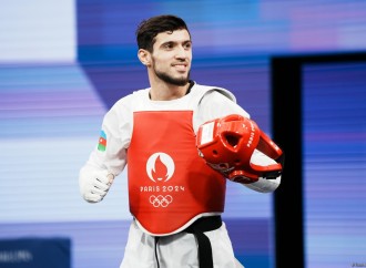 Paris-2024: Azərbaycan taekvondoçusu yarımfinalda