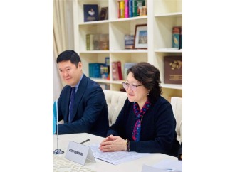 Türk Mədəniyyəti və İrsi Fondunun prezidenti Aktotı Raimkulova TÜRKSOY-un Baş katibi ilə görüşüb