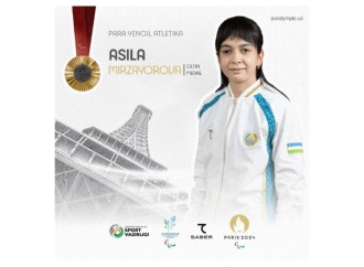 Özbəkistanlı paralimpiyaçı qızıl medal qazanıb