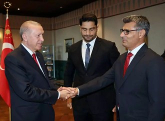 Ərdoğan Paris 2024-də medal qazanan idmançıları qəbul edib