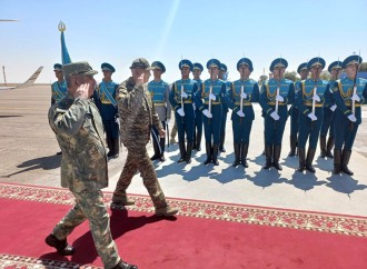 Zakir Həsənov Qazaxıstana gedib