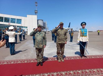 Zakir Həsənov Qazaxıstana gedib