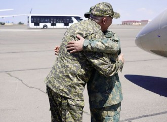 Zakir Həsənov Qazaxıstana gedib